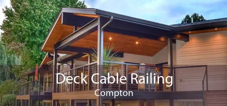 Deck Cable Railing Compton