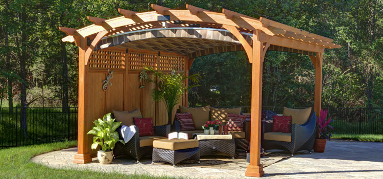 Modern Wood Pergola Installation in Compton, CA